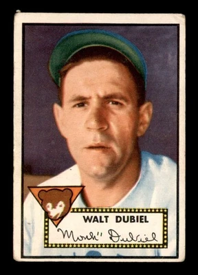 1952 Topps #164 Walt Dubiel   VG X2629672 - Image 1 of 2
