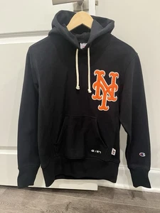 Champion NY Mets Reverse Weave Hoodie Sweatshirt Gr. XS USA - Bild 1 von 6