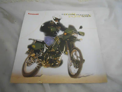 01 folleto de doble propósito Kawasaki KLR650 KLR250 Super Sherpa KE100 Foto 1 de 2