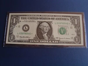 1999 $1 US Federal Reserve STAR Note San Francisco District GEM UNCIRCULATED - Picture 1 of 3