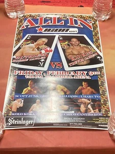 RARE ICON SPORTS SUPERBRAWL HAWAII POSTER UFC CHAMPS ROBBIE LAWLER - Picture 1 of 3