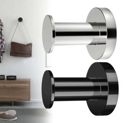 Ganchos magnéticos fuertes de 1-2 piezas para colgar abrigos y bolsas gancho magnético de 100 libras pesado Foto 1 de 4