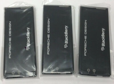 LOTE DE 3 BATERÍAS ORIGINALES BLACKBERRY PORSCHE DESIGN P'9982 BLACKBERRY Z10 LS1 NUEVAS Foto 1 de 4