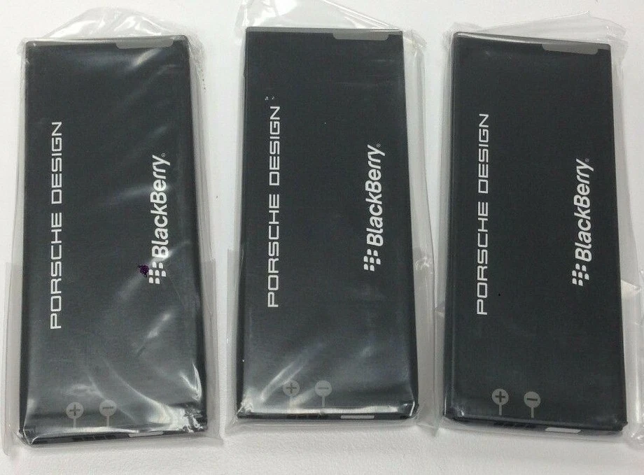 LOTE DE 3 BATERÍAS ORIGINALES BLACKBERRY PORSCHE DESIGN P'9982 BLACKBERRY Z10 LS1 NUEVAS Foto 1 de 4