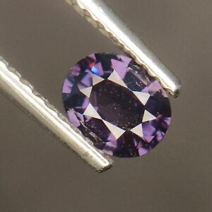 0.51 CTS NATURAL PURPLE SPINEL-REF VIDEO