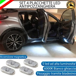 SET 4 PLACCHETTE LED ANTI POZZANGHERA PER CHRYSLER PT CRUISER 6000K BIANCO - Foto 1 di 11