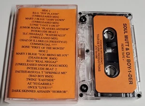 SOUL MUTT & DJ BOY-1-DER - RARE 90S WICHITA KANSAS GANGSTA G-FUNK RAP TAPE OOP - Picture 1 of 2