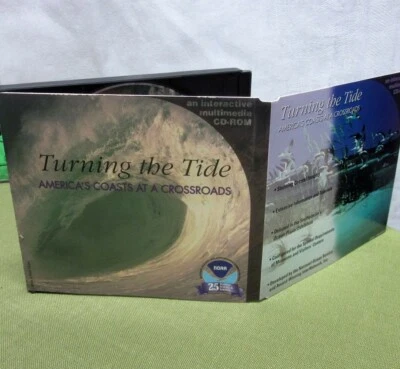 TURNING THE TIDE America’s Coasts at Crossroads CD-Rom marine environments 1997 - Image 1 of 3