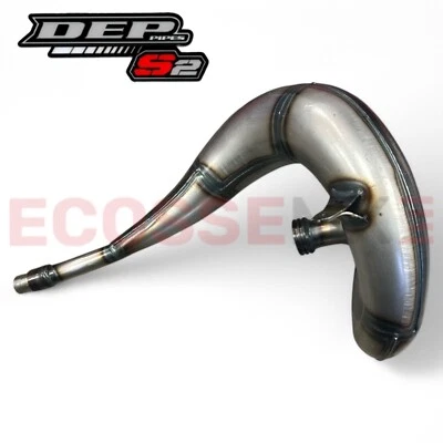 KAWASAKI KX250 DEP BARE METAL TUBO DE ESCAPE DIANTEIRO 1996-2002 - Imagem 1 de 4