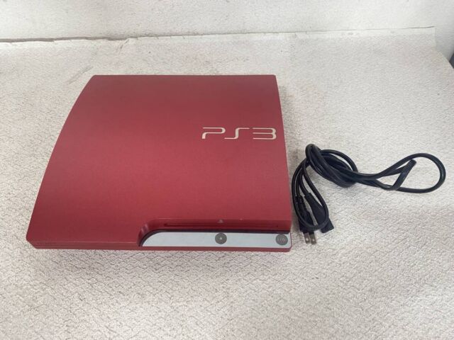 Restored Sony PlayStation 3 PS3 500GB Console Red (Refurbished