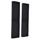 (Black)Spice Organizer For The Stove Magnetic Back. 2pcs High Temperature