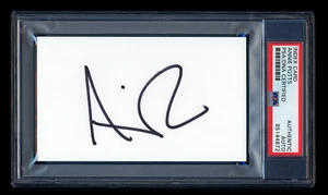 TARJETA INDEXADA FIRMADA POR ANNIE POTTS PSA/ADN AUTOGRAFIADA TOY STORY CAZAFANTASMAS - Imagen 1 de 1