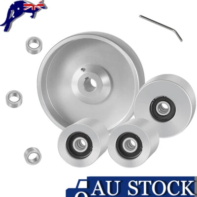 Belt Grinder 2"x72" Wheel Set Knife Grinder 5" Drive 5/8" Bore 3" Track 2" Idler - image 1 of 4