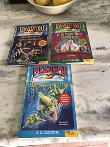 # 6 # 7 # 12 Deadtime stories W/stickers & W/skeleton Tattoo Doorknob 1997￼ - Bild 1 von 10