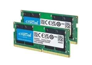 Crucial 16 GB RAM Laptop Memory Kit- (2 x 8GB)- DDR4-3200 SDDIMM - Afbeelding 1 van 3