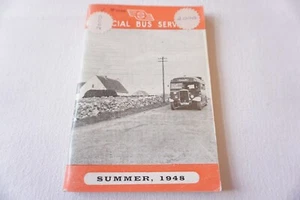Summer 1948 Ed Irish Ireland Provinvcial Bus Timetable Dublin Cork Limerick RGC - Picture 1 of 9