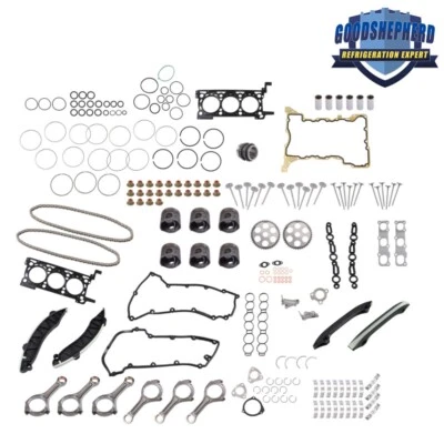 Kit de revisión de reconstrucción de motor para Jeep Grand Cherokee RAM 3.0T V6 con varillas de distribución Foto 1 de 4
