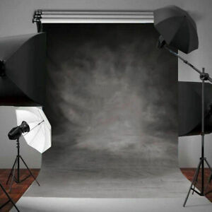 Retro Grey Cloth Backdrops Photography Studio Props Photo Background US Stock