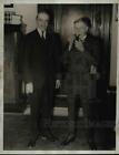 1933 Press Photo Owen D Young Financier & Charles Dawes Former Vp - Nep02098