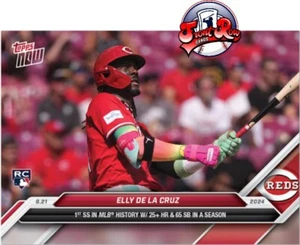 Elly De La Cruz 2024 MLB TOPPS NOW 734 First SS 25 HR 65 SB Presale - Picture 1 of 2