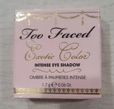 NIB Too Faced Exotic Color Intense Shadow Singles Frilly Lily Retired - Image 1 of 3