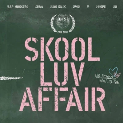 BTS [SKOOL LUV AFFAIR] 2nd Mini Album CD+Foto Buch+Foto Karte K-POP SEALED - Bild 1 von 4