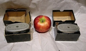 LOT OF 2 ANTIQUE WEALTHOMETER STEEL BANKS - CONNECTICUT BANKS - RARE -BEST OFFER - Picture 1 of 11