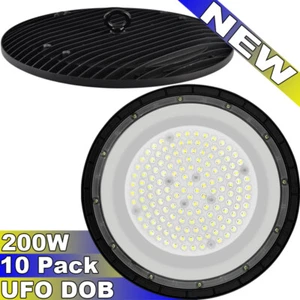 UFO Lights 10PACK 200W Bay Light Factory Warehouse Commercial Light Fixtures - Picture 1 of 12
