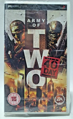Army of Two: The 40th Day Sony PlayStation Portable NEW SEALED foil with defect - Image 1 of 4