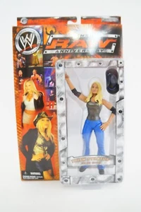 Figura de acción de lucha libre WWE Trish Stratus Jakks RAW décimo aniversario - Imagen 1 de 11