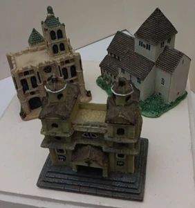 Rare Set of 3- K's Collection "Churches Around The World" Limited Editions - Picture 1 of 17