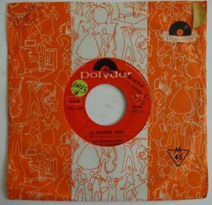 LES COMPAGNONS DE LA CHANSON : LE PREMIER NOEL ▄ 60s 45 Tours (french 7") - Picture 1 of 3