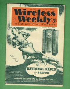 #OO. WIRELESS WEEKLY MAGAZINE, MAY 21ST 1937 - Bild 1 von 3