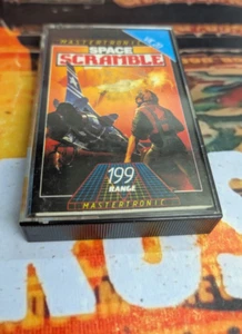 Space Scramble (Mastertronic 1982) Commodore VIC 20 (Cinta, Manual, Caja) funciona - Imagen 1 de 2