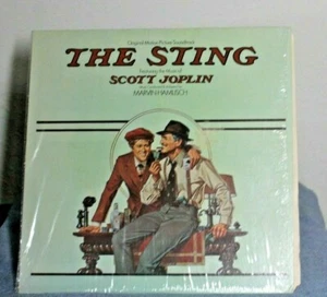 Marvin Hamlisch Scott Joplin The Sting Original Sound Track LP Stereo Vintage - Imagen 1 de 4