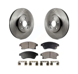 Front Brake Disc and Pad 2-Wheel Set For 2013-2017 Buick Encore 15-17 Chevy Trax - Picture 1 of 3