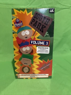 South Park - Vol. 3 (VHS, 1998) Sealed New - Image 1 of 4