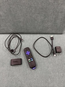Reproductor multimedia de transmisión HD Roku Express 3930X con control remoto y cables - Imagen 1 de 11