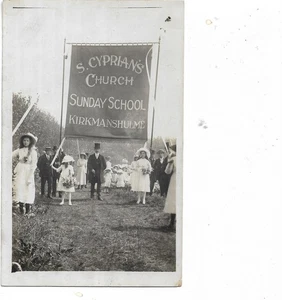 S. CYPRIAN'S SUNDAY SCHOOL KIRKMANSHULME LONGSIGHT MANCHESTER REF 1149 - Imagen 1 de 2