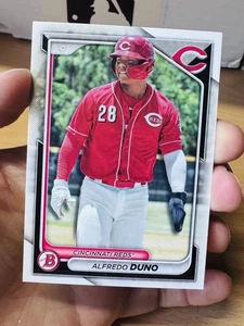 ALFREDO DUNO CINCINNATI REDS 2024 BOWMAN PROSPECTS BASEBALL KARTE #BP-51 - Bild 1 von 2