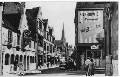 NAPPERS MITE, DORCHESTER - OLD REAL PHOTO POSTCARD (ref 3901/D) - Image 1 of 2