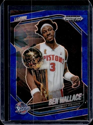 Pistones Prizm Black Ben Wallace Legends Blue Ice Prizms #97/125 2024-25 Foto 1 de 2