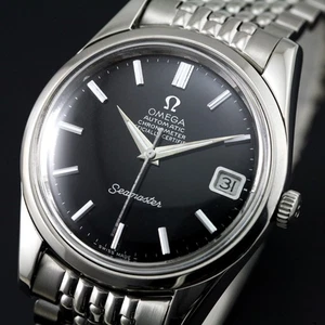 RELOJ OMEGA SEAMASTER CRONÓMETRO CAL 564 AUTOMÁTICO FECHA HOMBRE REPARADO VINTAGE - Imagen 1 de 15