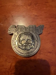 Black Label Society Skull SDMF Belt Buckle - Picture 1 of 2