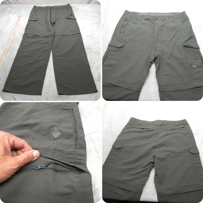 Venturing Uniform Pants Men 36x30 Forrest Green Convertible Water Resistant Work - Image 1 of 4