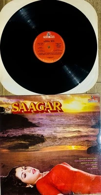 SAAGAR-Music-R.D.Burman-HIndi Lp Record.1984 Music India 2392470 Stereo. - Image 1 of 2