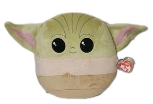 Ty Squishy Beanies - GROGU 10" The Mandalorian Star Wars Kissen UK exklusiv NEU - Bild 1 von 8