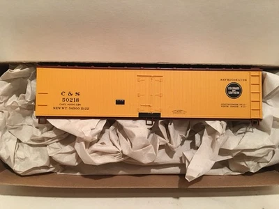 HO Accurail 4841.1 Colorado & Southern 40’ Kit de vagón frigorífico de madera C&S #50218 Foto 1 de 4