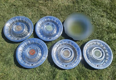JUEGO DE 5 TAPACUBOS 1956 CADILLAC DEVILLE FLEETWOOD 15" SERIE 62 56 4 Foto 1 de 4