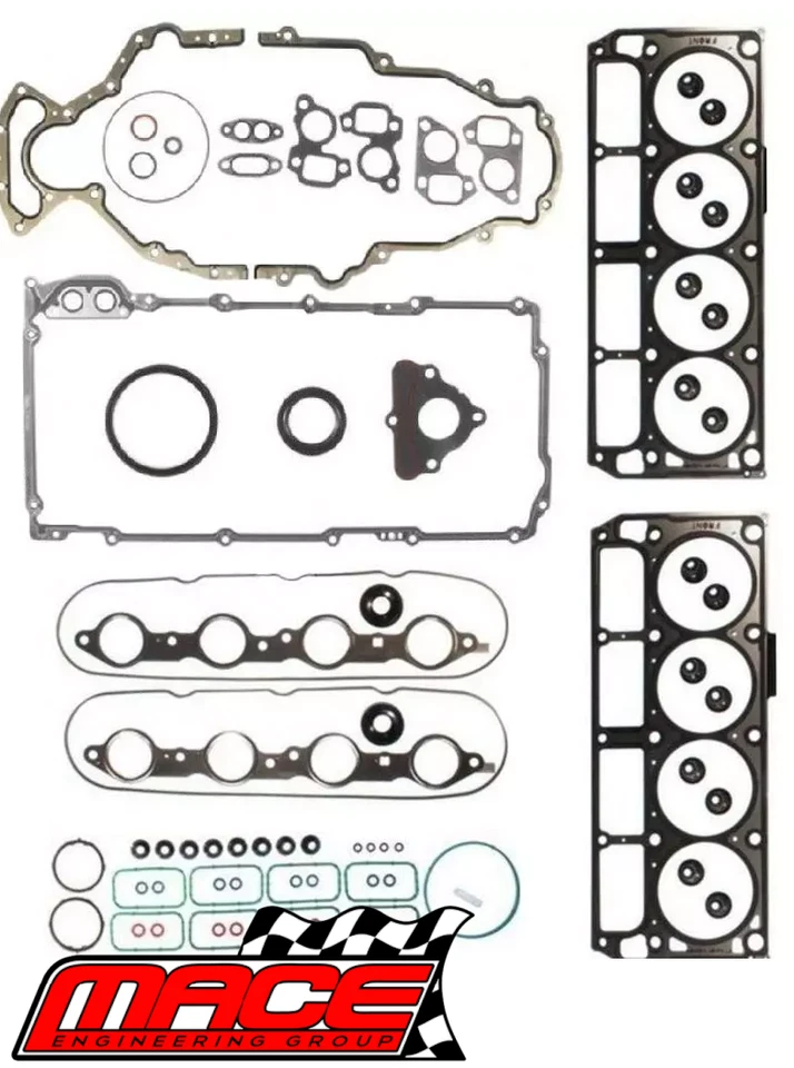 MACE PREMIUM FULL ENGINE GASKET KIT FOR HOLDEN CREWMAN VZ L76 L98 6.0L V8 - Image 1 of 1